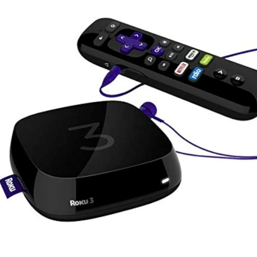 Roku 3 Streaming Device with Dual-Band Wireless,Media Player w Voice Search - Picture 4 of 16
